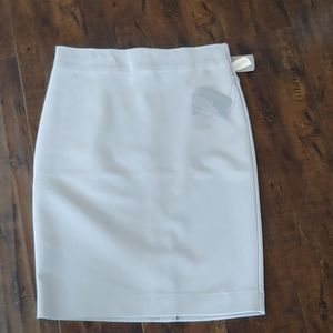 Forever 21 knee length taupe skirt